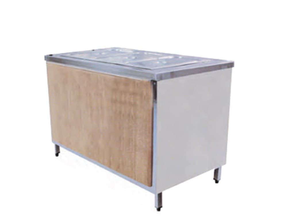 ÖZTİRYAKİLER NÖTR AHŞAP KAPLAMALI SERVİS BANKOSU 0,17m³