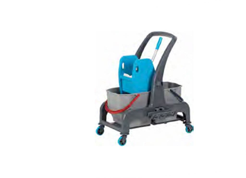 ÖZTİRYAKİLER 2 KOVALI KAT TEMİZLİK ARABASI