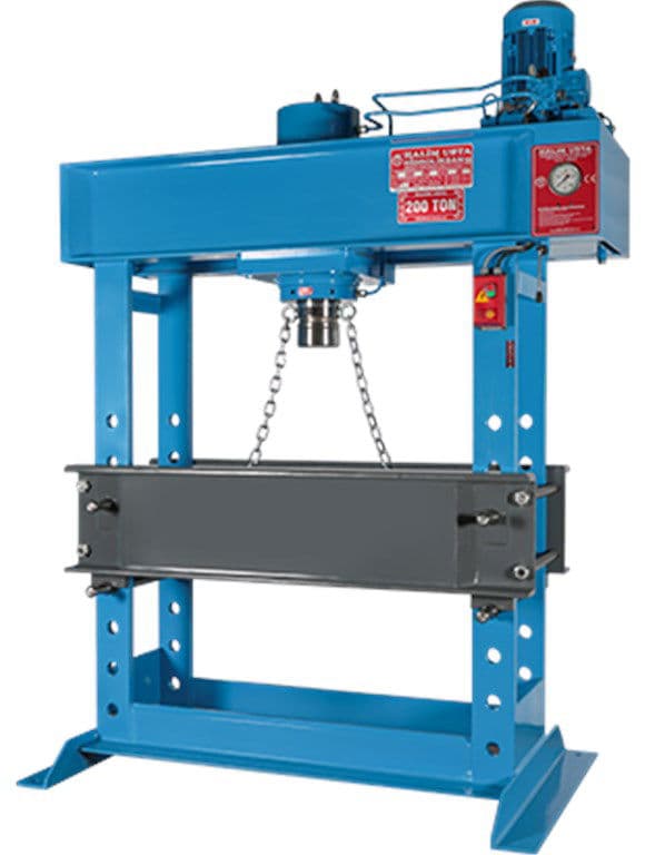 Hidroliksan HD 200 Ton Motorlu 1330 x 450 Atölye Presi