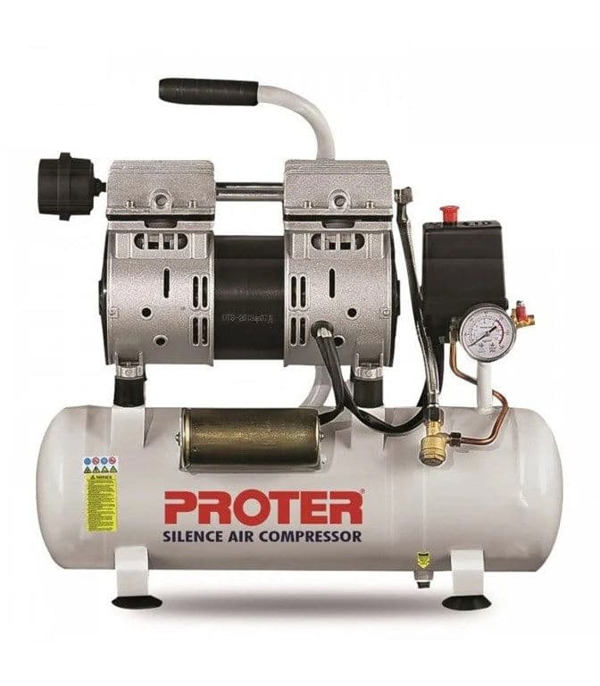 PROTER PR 9 S SESSİZ&YAĞSIZ 9 LİTRE Hava Kompresörü