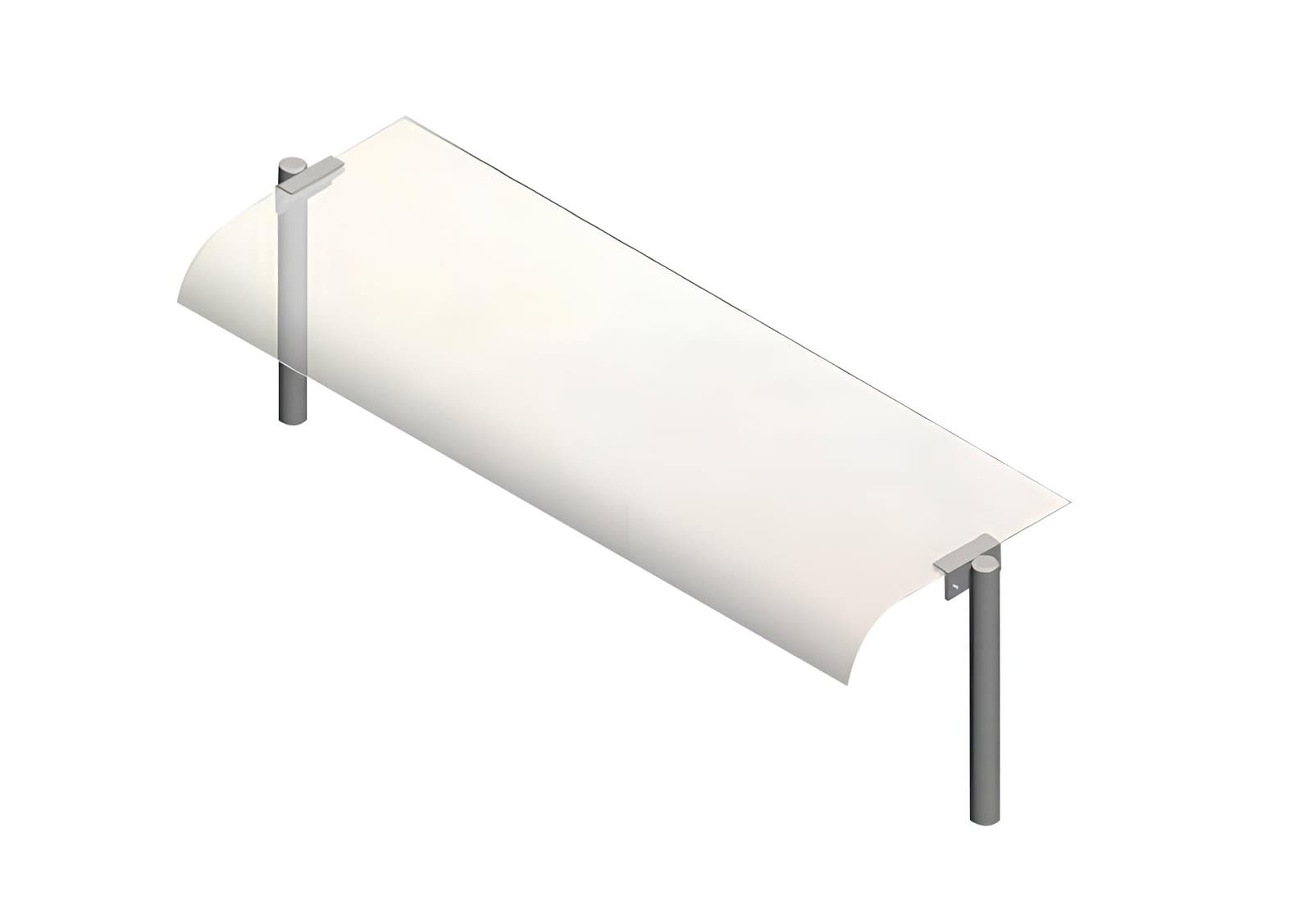 ÖZTİRYAKİLER ÇİFT SIRA BOMBE CAMLI SERVİS RAFI 0,19m³