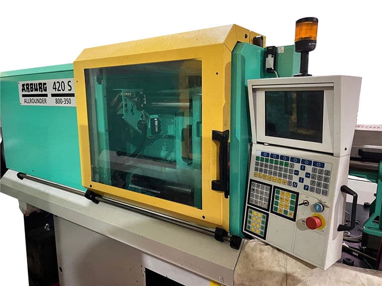 80 ton Arburg 420S 800-350 Plastik Enjeksiyon Makinesi