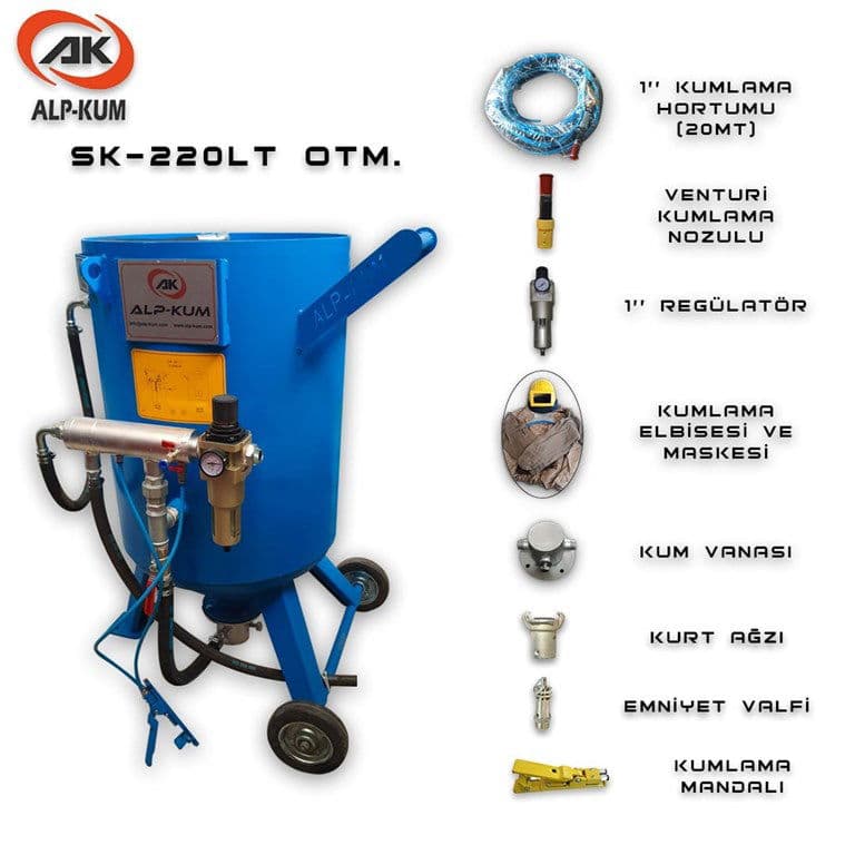 SK-220 LT OTM. SEYYAR KUMLAMA MAKİNESİ