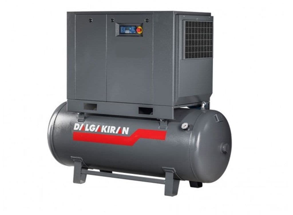 DALGAKIRAN INVERSYS 7 -10 BAR 7,5 kW DEPOLU VİDALI KOMPRESÖR