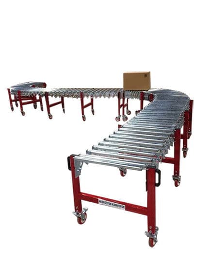 500 x 1000 mm Rulolu Akordiyon Konveyör