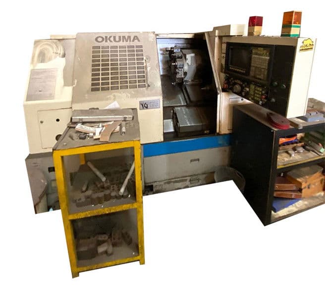 OKUMA LB 15 II 8 inç CNC Torna