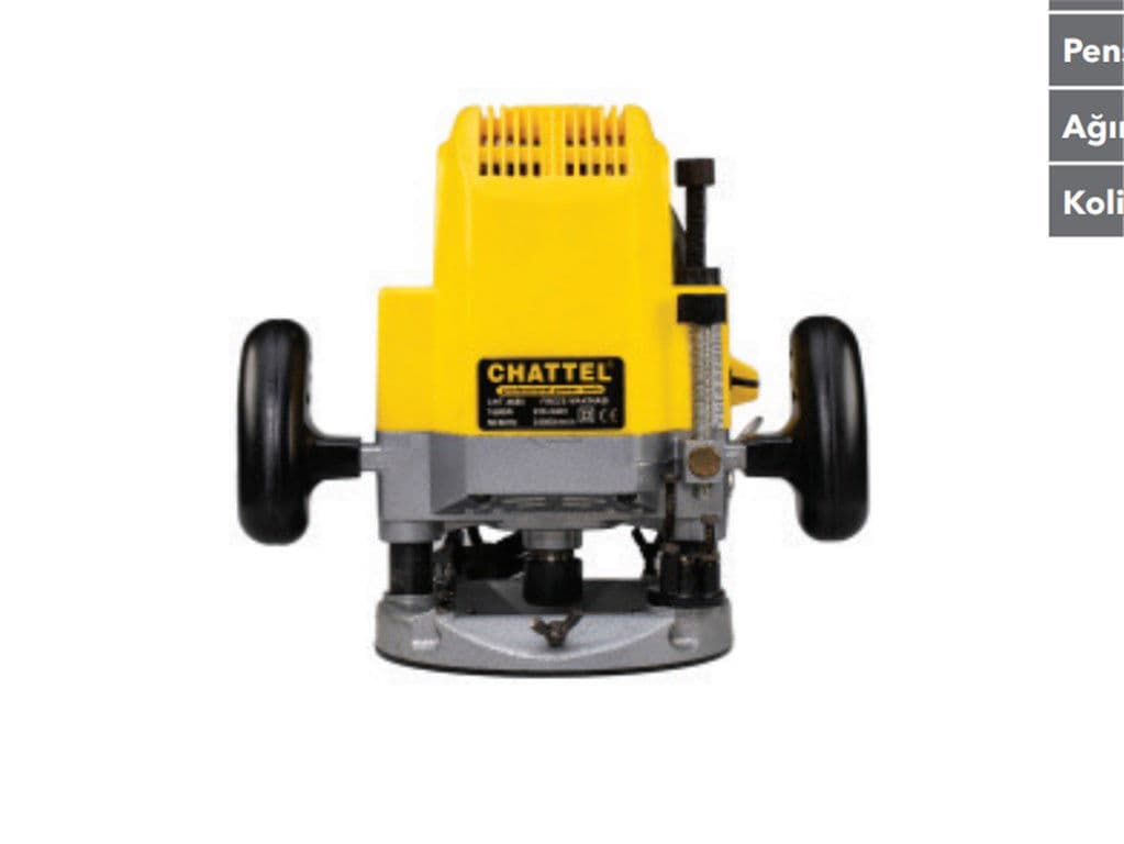 CHATTEL CHT-4680 ÇİFT KOLLU FREZE MAKİNASI 1750 WATT