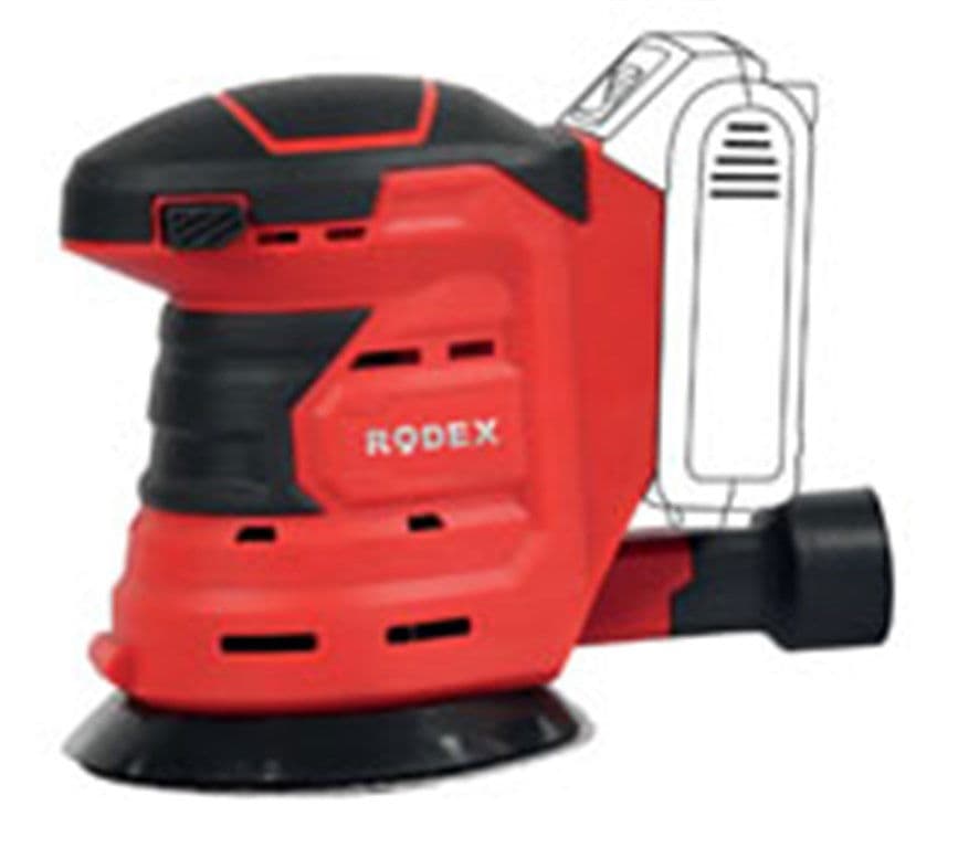 RODEX RPX2250 AKÜLÜ ORBİTAL ZIMPARA MAKİNESİ 