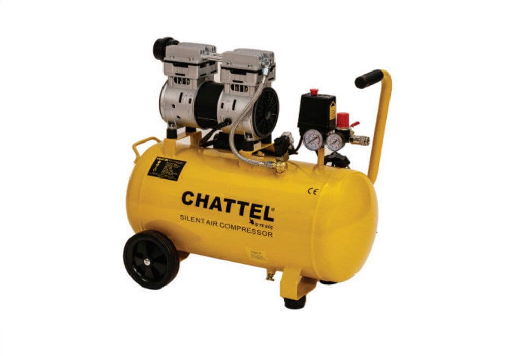 CHATTEL CHT-1250 SESSİZ YAĞSIZ KOMPRESÖR 50 LİTRE