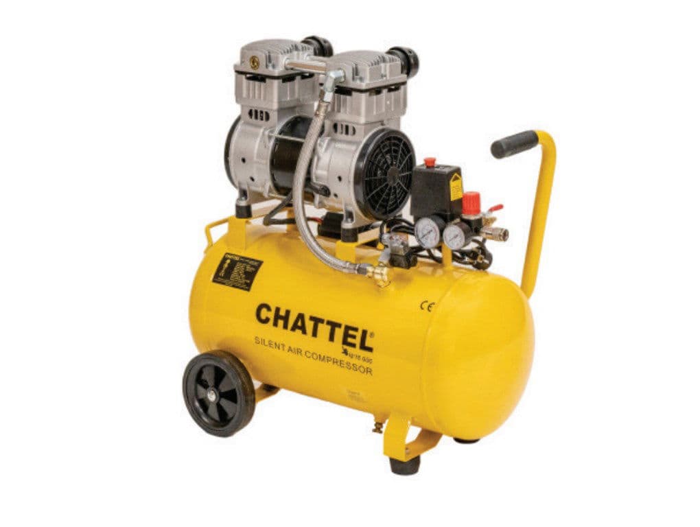 CHATTEL CHT-1251 SESSİZ YAĞSIZ KOMPRESÖR 50 LİTRE 2HP