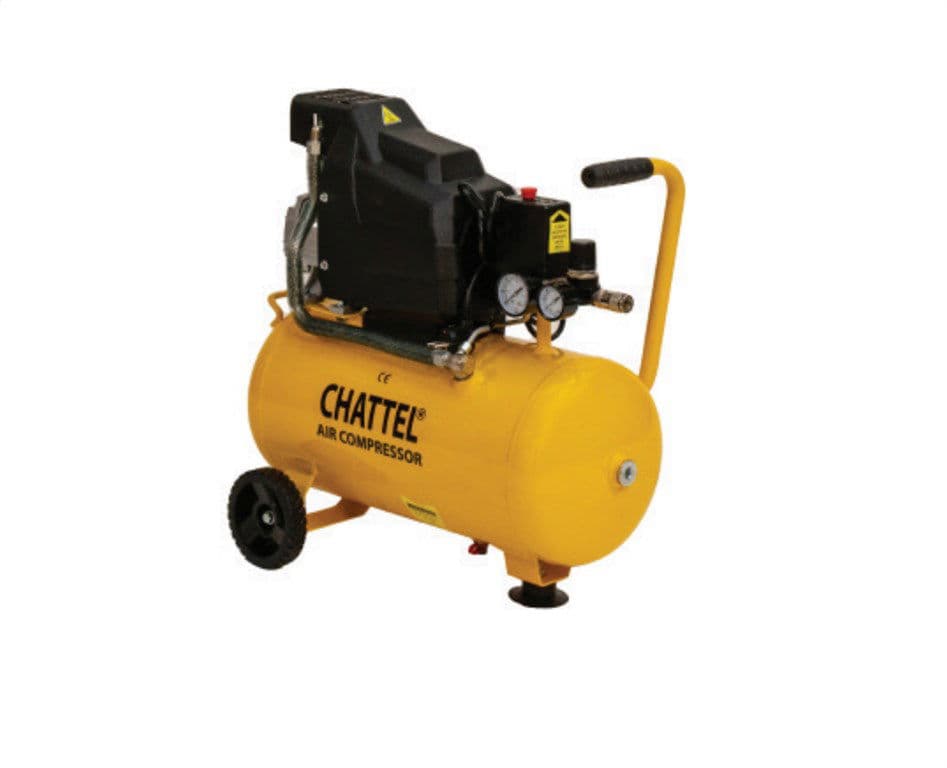 CHATTEL CHT-1225 SESLİ YAĞLI HAVA KOMPRESÖRÜ 24 LİTRE