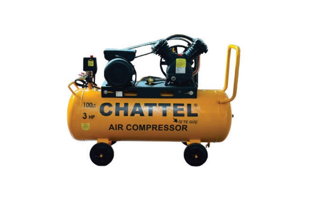 CHATTEL CHT-1211 SESLİ YAĞLI HAVA KOMPRESÖRÜ 100 LİTRE