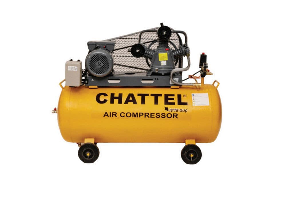 CHT-1221-12 SESLİ YAĞLI HAVA KOMPRESÖRÜ(MONOFAZE) 200 LİTRE
