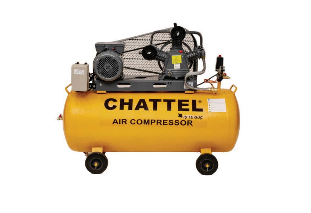 CHT-1221-12T SESLİ YAĞLI HAVA KOMPRESÖRÜ(TRİFAZE) 200 LİTRE