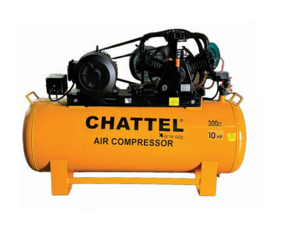 CHT-1232 SESLİ YAĞLI HAVA KOMPRESÖRÜ(MONOFAZE) 300 LİTRE
