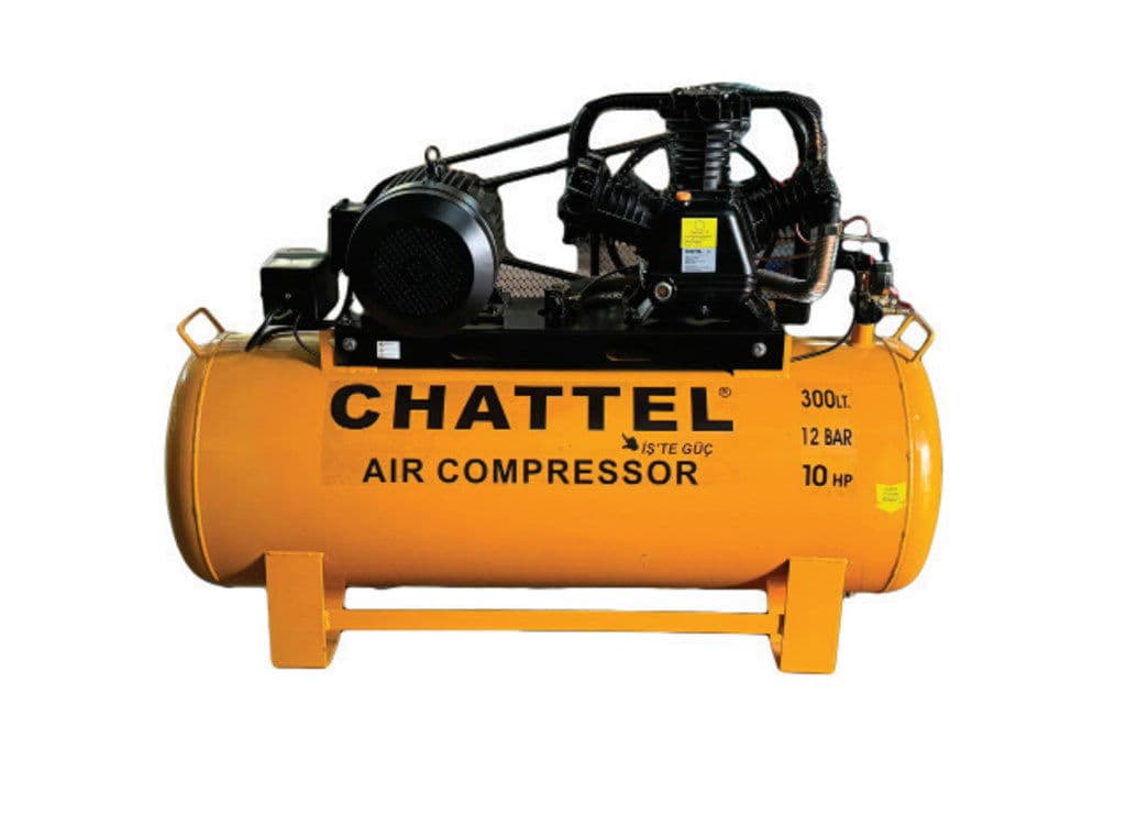 CHT-1234 SESLİ YAĞLI HAVA KOMPRESÖRÜ(MONOFAZE) 300 LİTRE