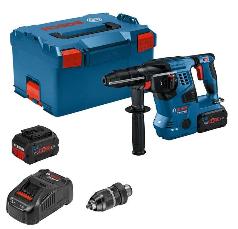 BOSCH GBH 18V-28 CF AKÜLÜ SDS PLUS KIRICI DELİCİ 2 X 8 AH