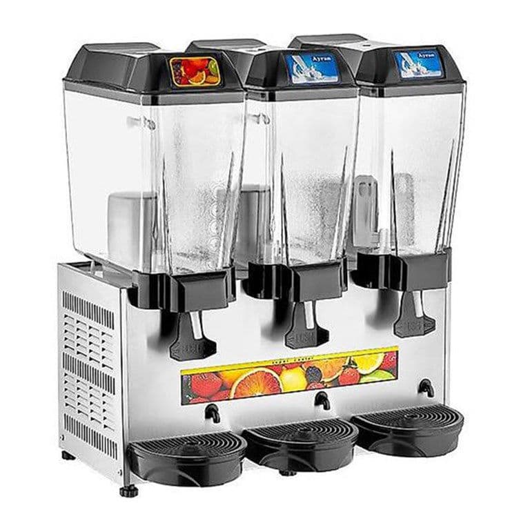 Remta St19 3 Hazneli Şerbet Soğutucu, 20+20+20 L, Gri