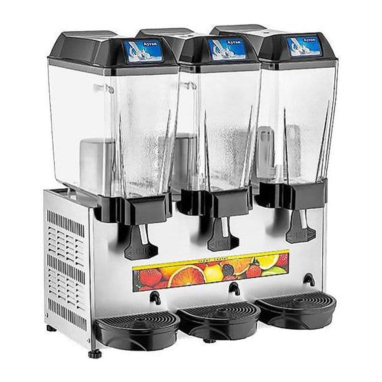 Remta St20 3 Hazneli Ayran Soğutucu, 20+20+20 L, Gri