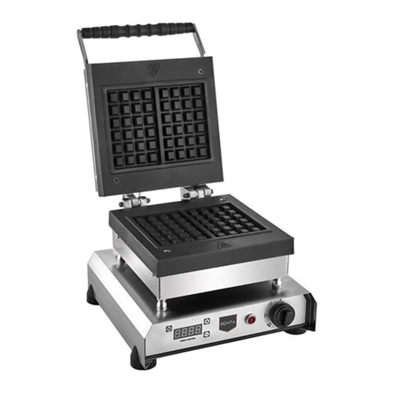 W34K Değişebilir Plakalı Kare Model Waffle Makinası