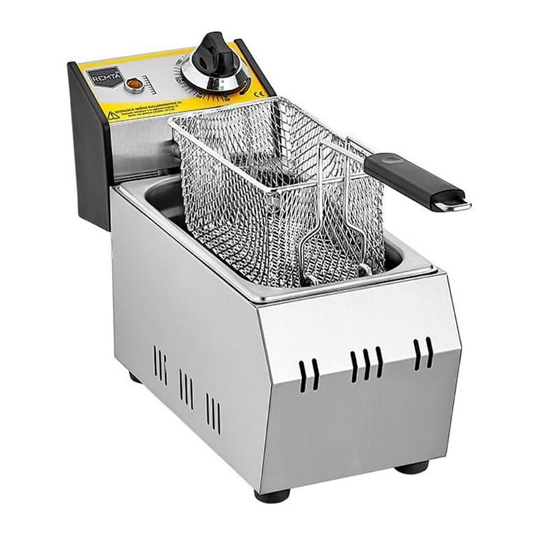 REMTA R90 TEKLİ KAPAKLI ELEKTRİKLİ FRİTÖZ