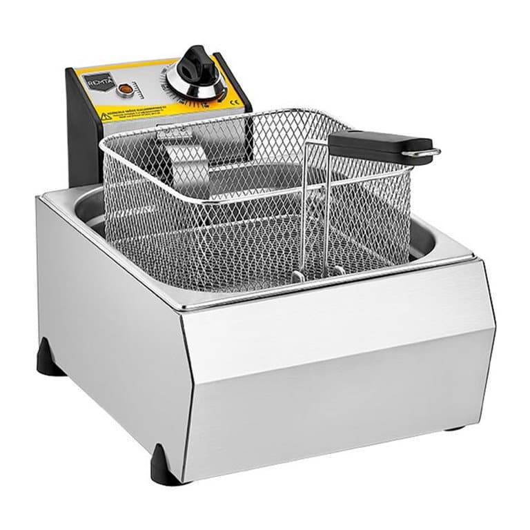 REMTA R101 TEKLİ KAPAKLI ELEKTRİKLİ FRİTÖZ