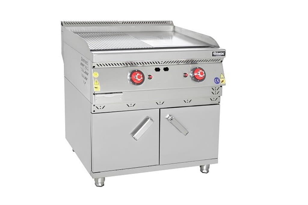 Himaksan Pleyt Izgara Yarı Oluklu Gazlı Dolaplı