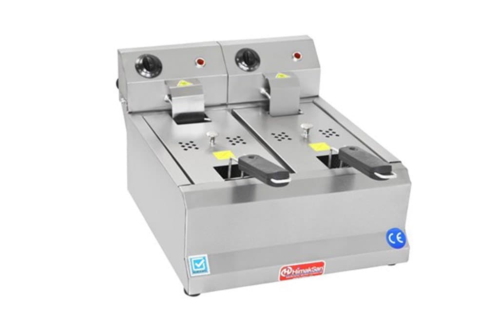 Himaksan 3+3 Lt Elektrikli Fritöz