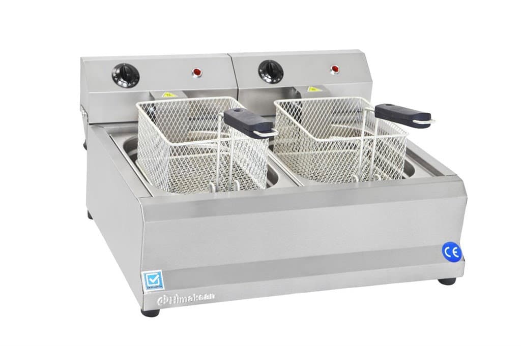 Himaksan 5+5 Lt Elektrikli Fritöz