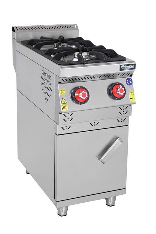 Himaksan 2 Gözlü Ocak Gazlı Dolaplı 40x70x85