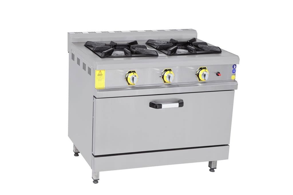 İnoxmaster 2'li Kuzine Fırınlı Ce Belgeli Gaz/lpg