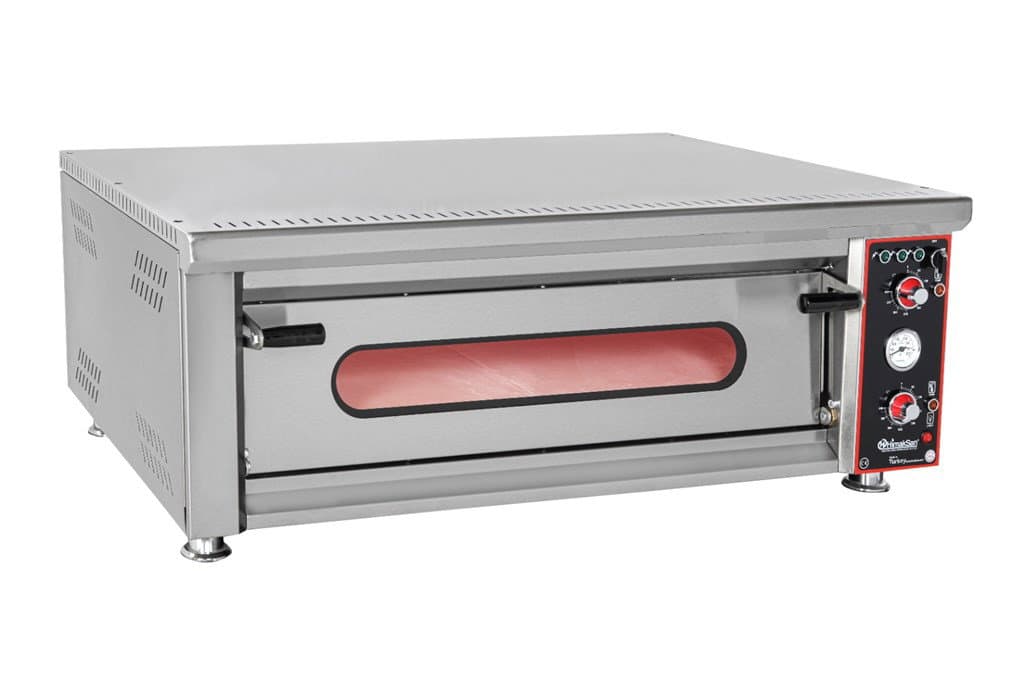 Himaksan 6x30cm Pizza Fırını Tek Katlı Elektrikli