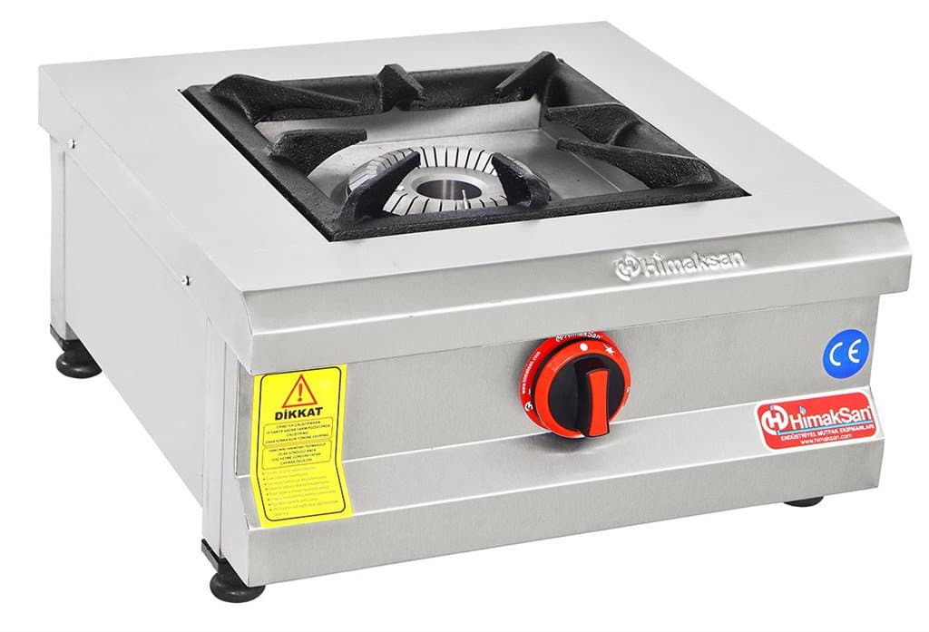Himaksan Gazlı ve Lpg'li CE Belgeli Tekli Set Üstü Ocak