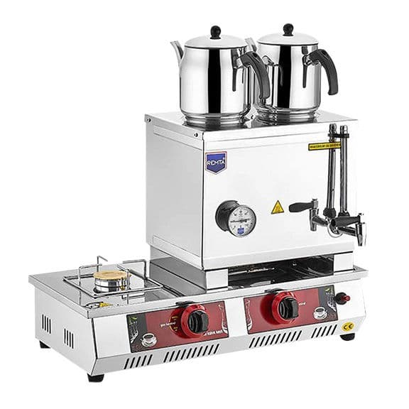 Remta 30 Model Çift Dem. Gazlı+Elk. 24 Lt Çay Ocağı