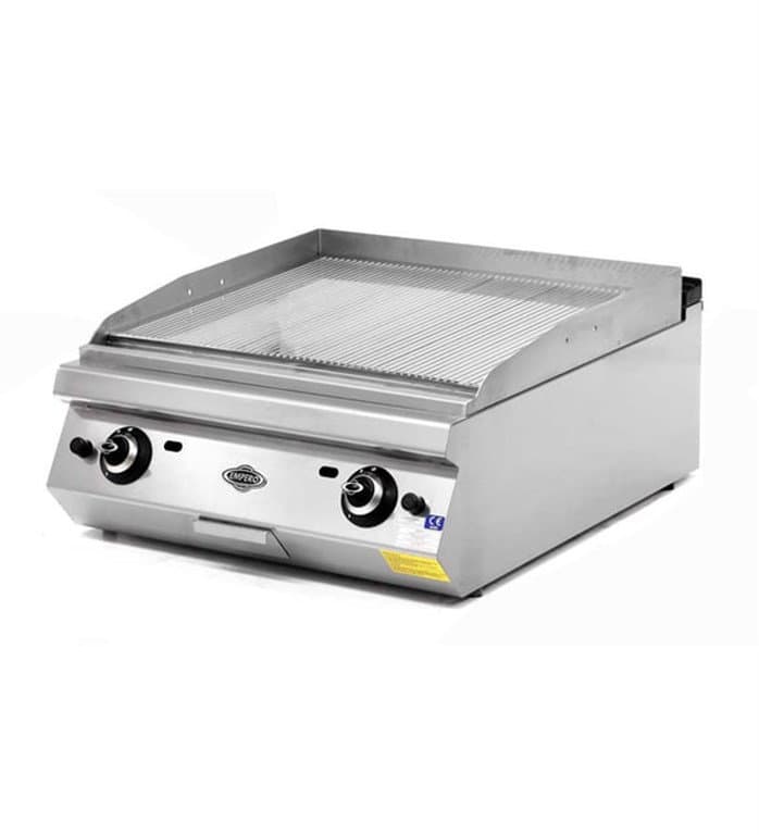 900 Plus Serisi Elektrikli Izgara Komple Oluklu Krom Pleyt