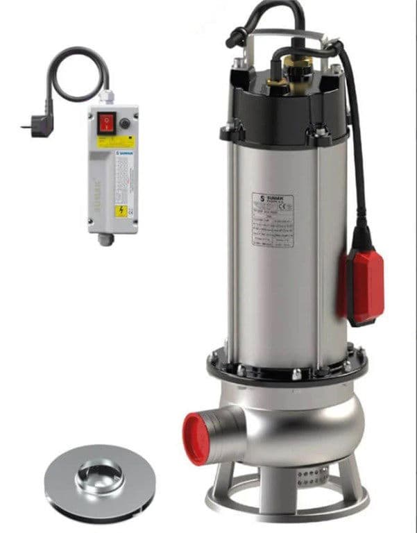 SUMAK SDF 30/2Y AZ KİRLİ SU DALGIÇ POMPASI 32,5 m³/h