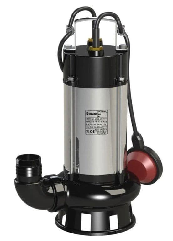 SUMAK SDTV 40/2,5 FOSEPTİK DALGIÇ POMPASI 53 m³/h