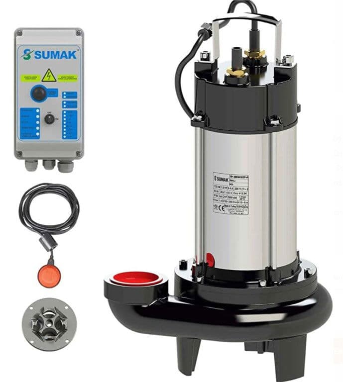 SUMAK SBRT 40/2 BIÇAKLI FOSEPTİK DALGIÇ POMPASI 27 m³/h