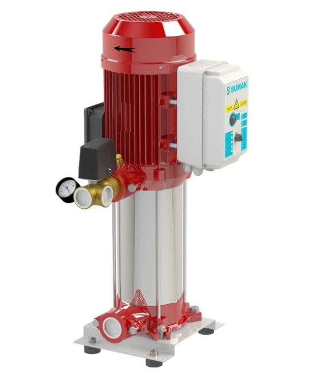 SHT 34 A 1500/6 EY TEK POMPALI ELEKTRİKLİ YANGIN HİDROFORU