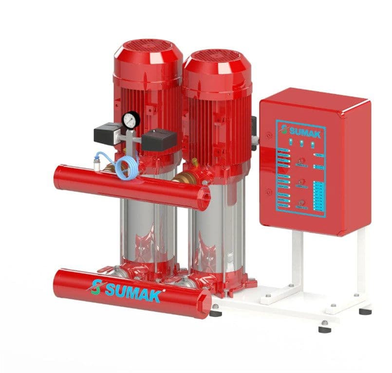 SHT 34 B 1500/6 EEY ÇİFT POMPALI ELEKTRİKLİ YANGIN HİDROFORU