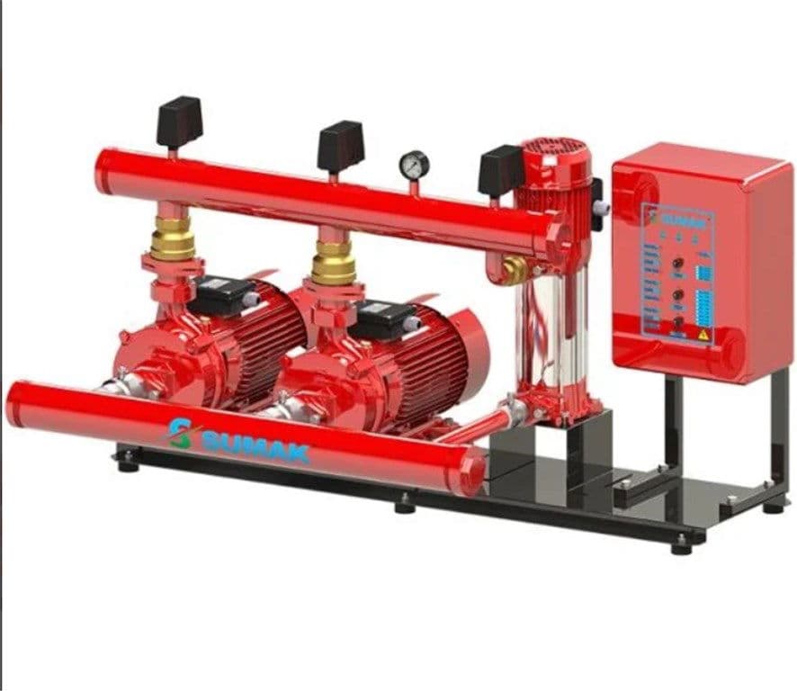 SMKT 750/2 EEJY ELEKTRİKLİ + JOKER YANGIN HİDROFORU