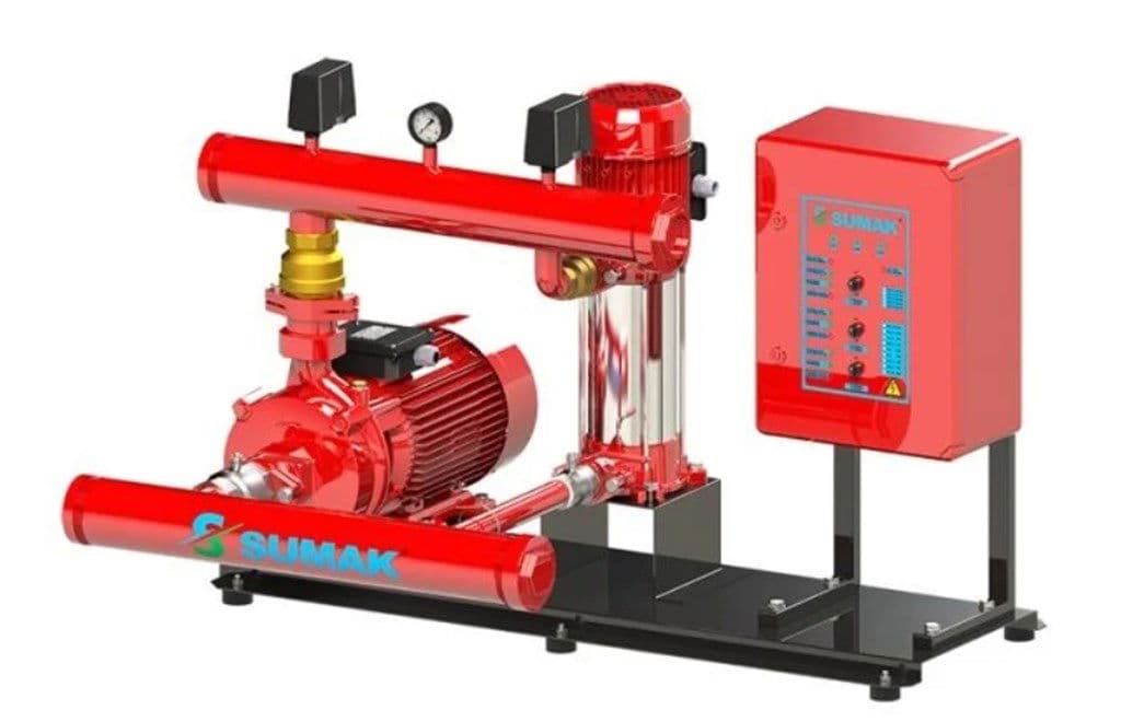 SMKT 750/2 EJY ELEKTRİKLİ + JOKER YANGIN HİDROFORU