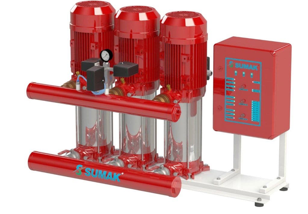 SHT 34 C 1500/6 EEEY ÜÇ POMPALI ELEKTRİKLİ YANGIN HİDROFORU