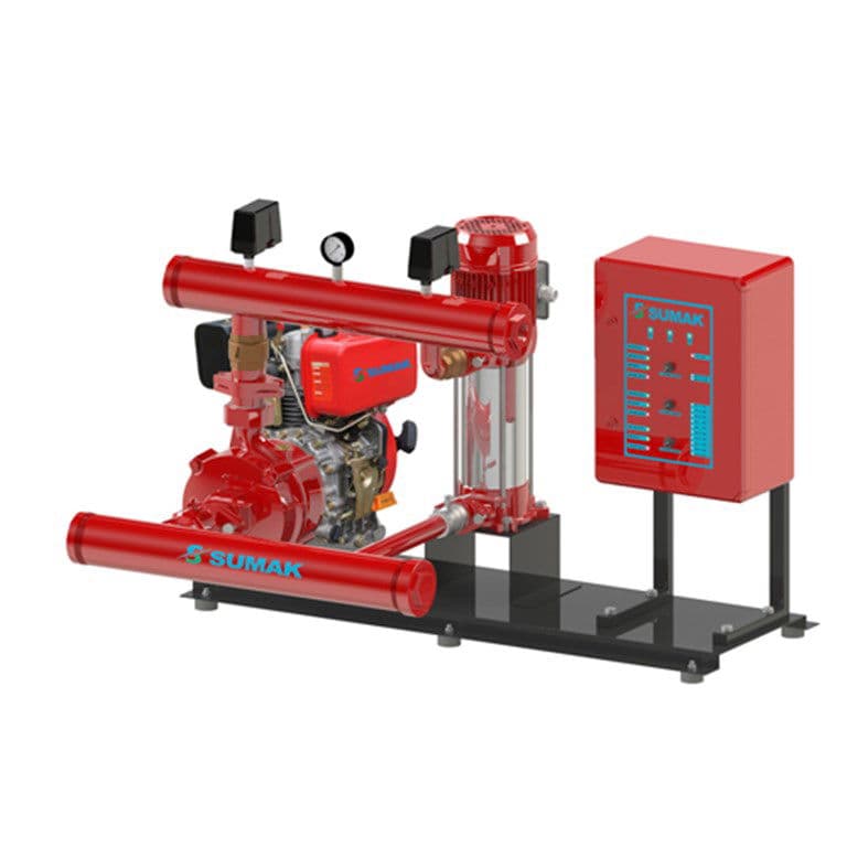 SMKT 750/2 DJY DİZEL + JOKER YANGIN HİDROFORU