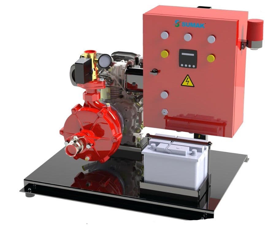 SMKT 750/2 DY DİZEL + JOKER YANGIN HİDROFORU