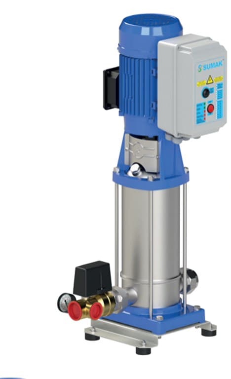  SHTP8 A 400/12 DÜŞEY MİLLİ KADEMELİ TEK POMPA HİDROFOR