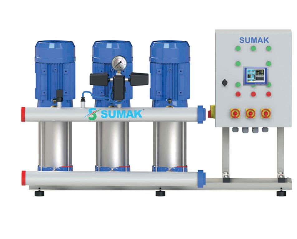 SHT 16C 850/8 PFK ÜÇ POMPALI FREKANS KONTROLLÜ HİDROFOR