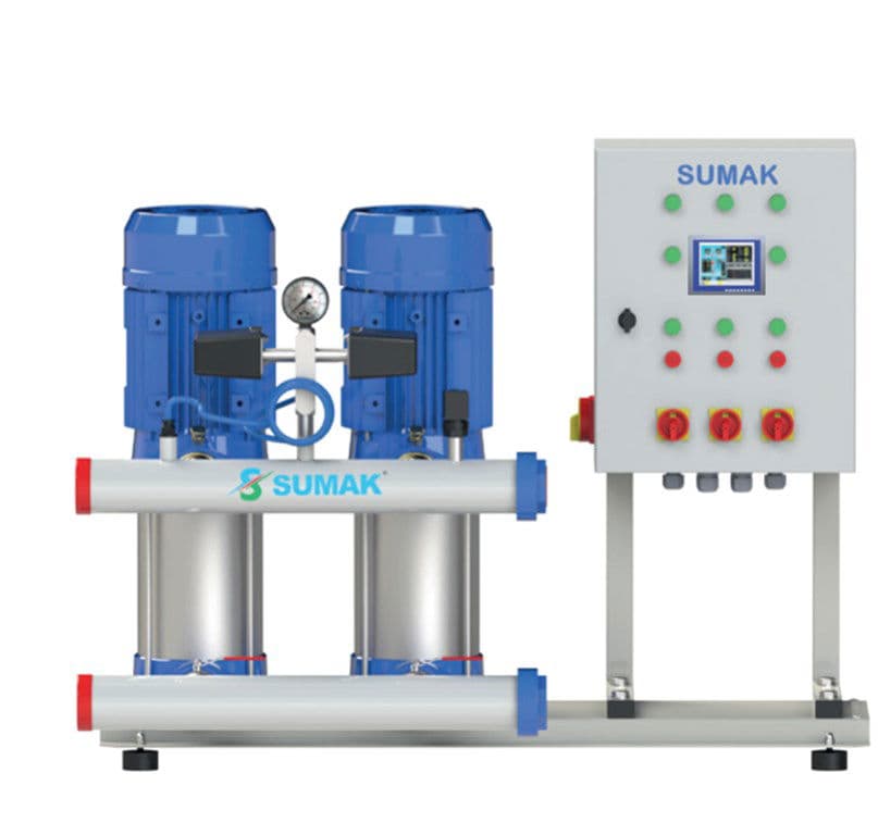 SHT 16B 850/8 PFK ÇİFT POMPALI FREKANS KONTROLLÜ HİDROFOR 
