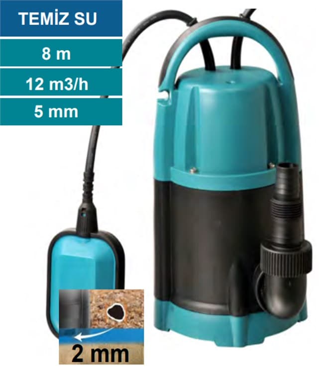 MOMENTUM PKS-400PA TEMİZ SU DRENAJ POMPASI 9m3/h