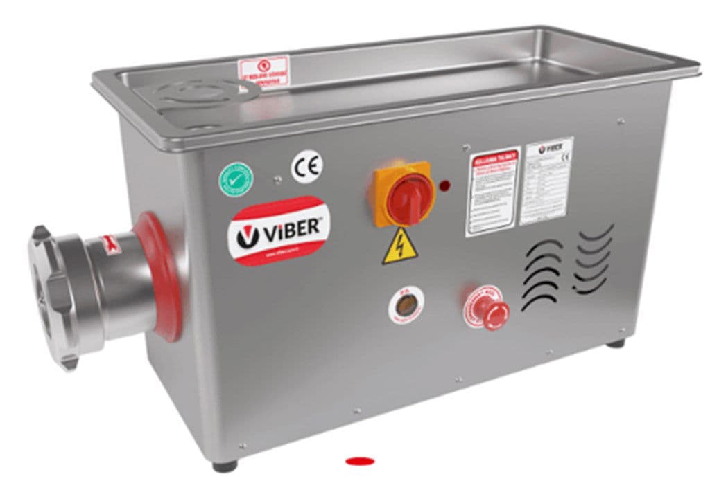 Viber No:22 Monofaze Komple Paslanmaz Kıyma Makinesi